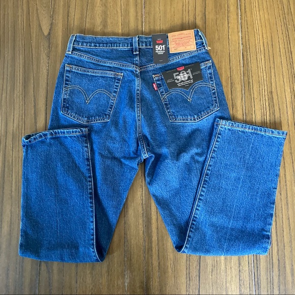 Levi’s 501 high rise cropped straight jeans - Picture 6 of 11